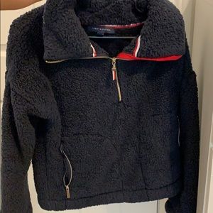 Tommy Hilfiger Sherpa Half Zip w/ pockets